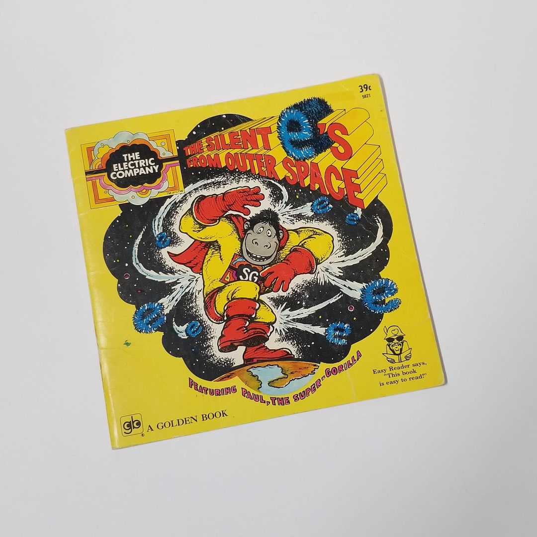 1973 the Electric Company Silent E's From Outer Space Etsy