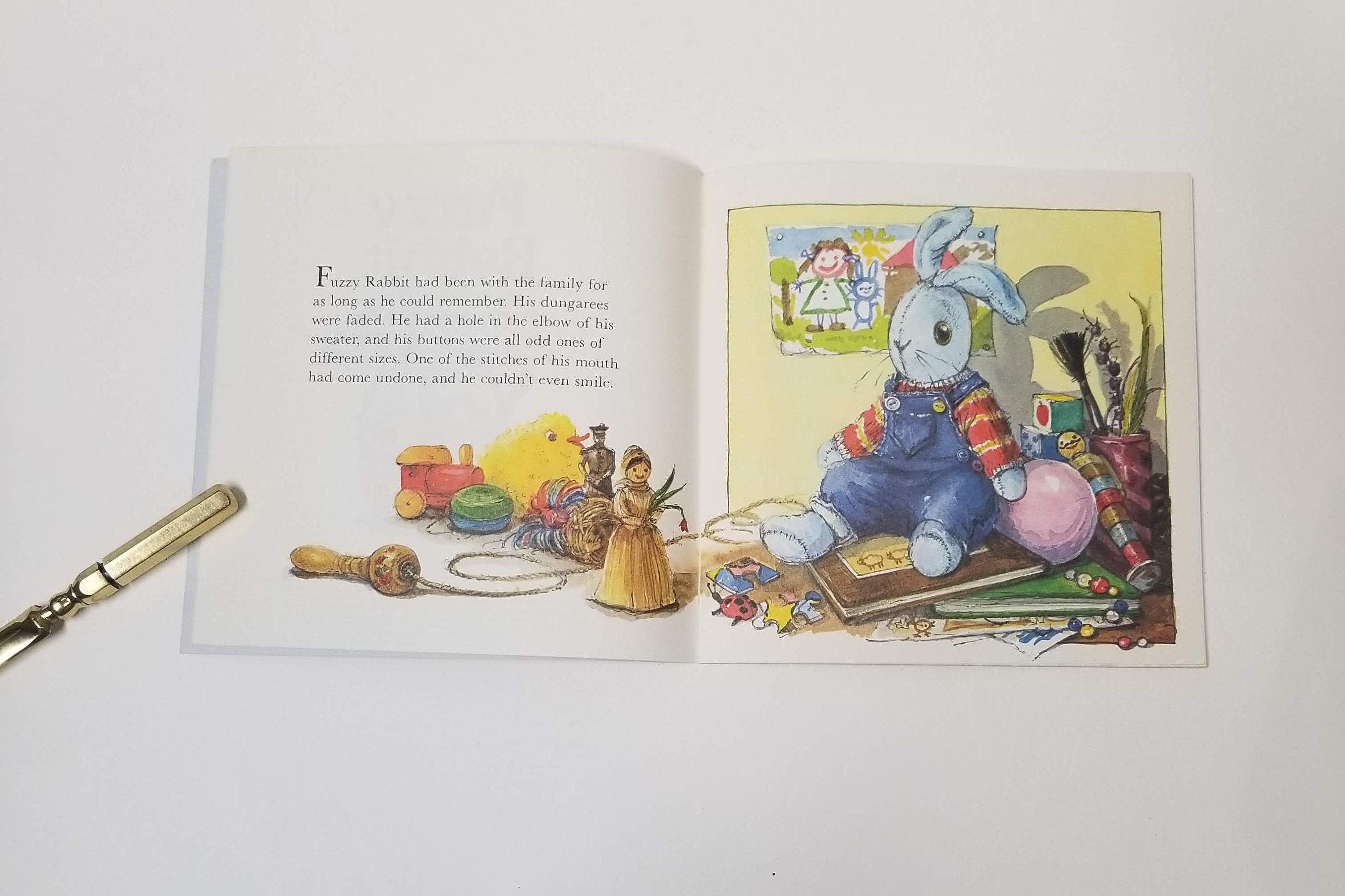Fuzzy Rabbit by Rosemary Billam Random House 1982 Pictureback picture