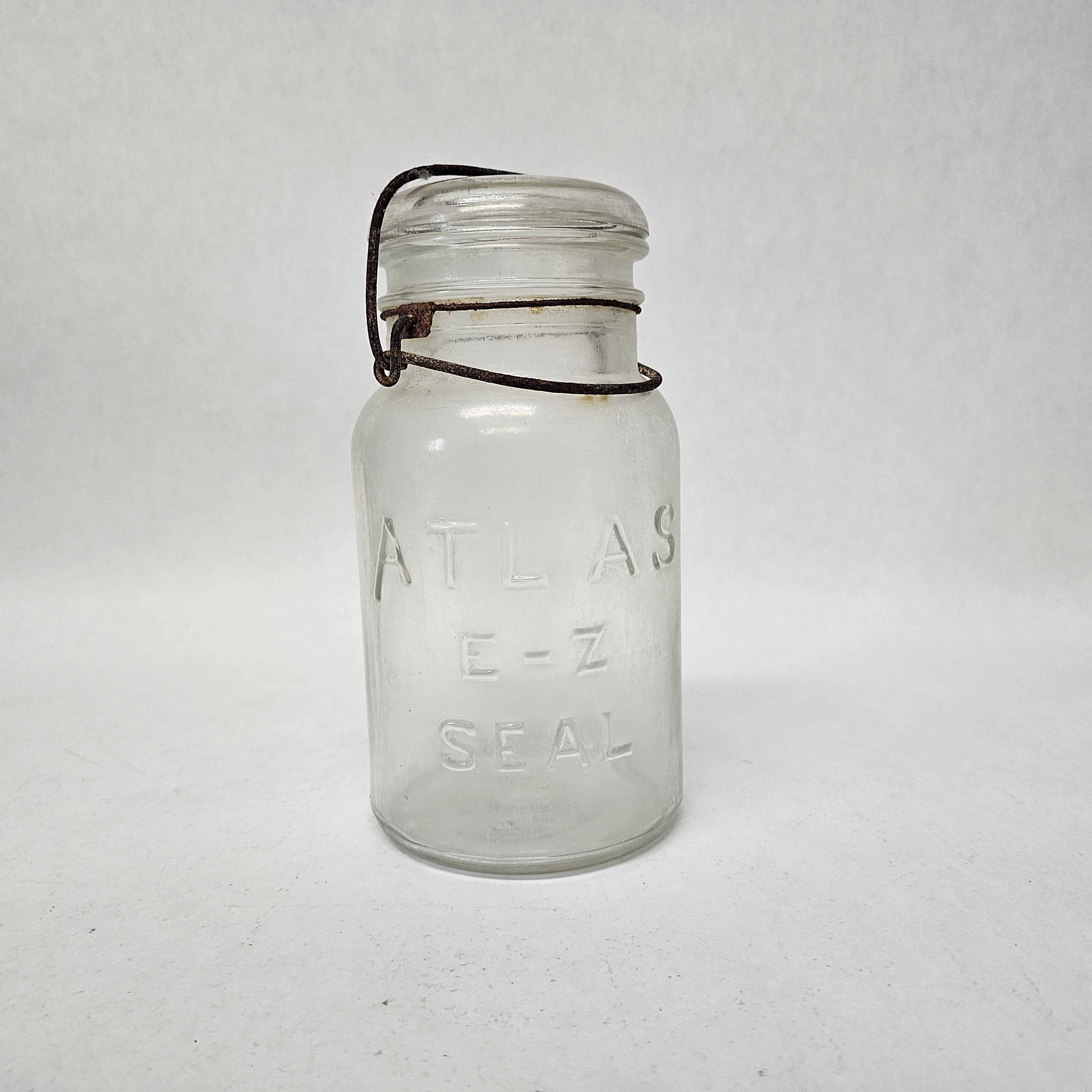 Vintage Atlas Jar - Etsy