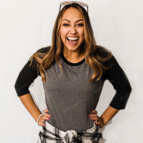 Soft Blank Baseball Shirt Raglan Plain Super Soft Shirt for Etsy