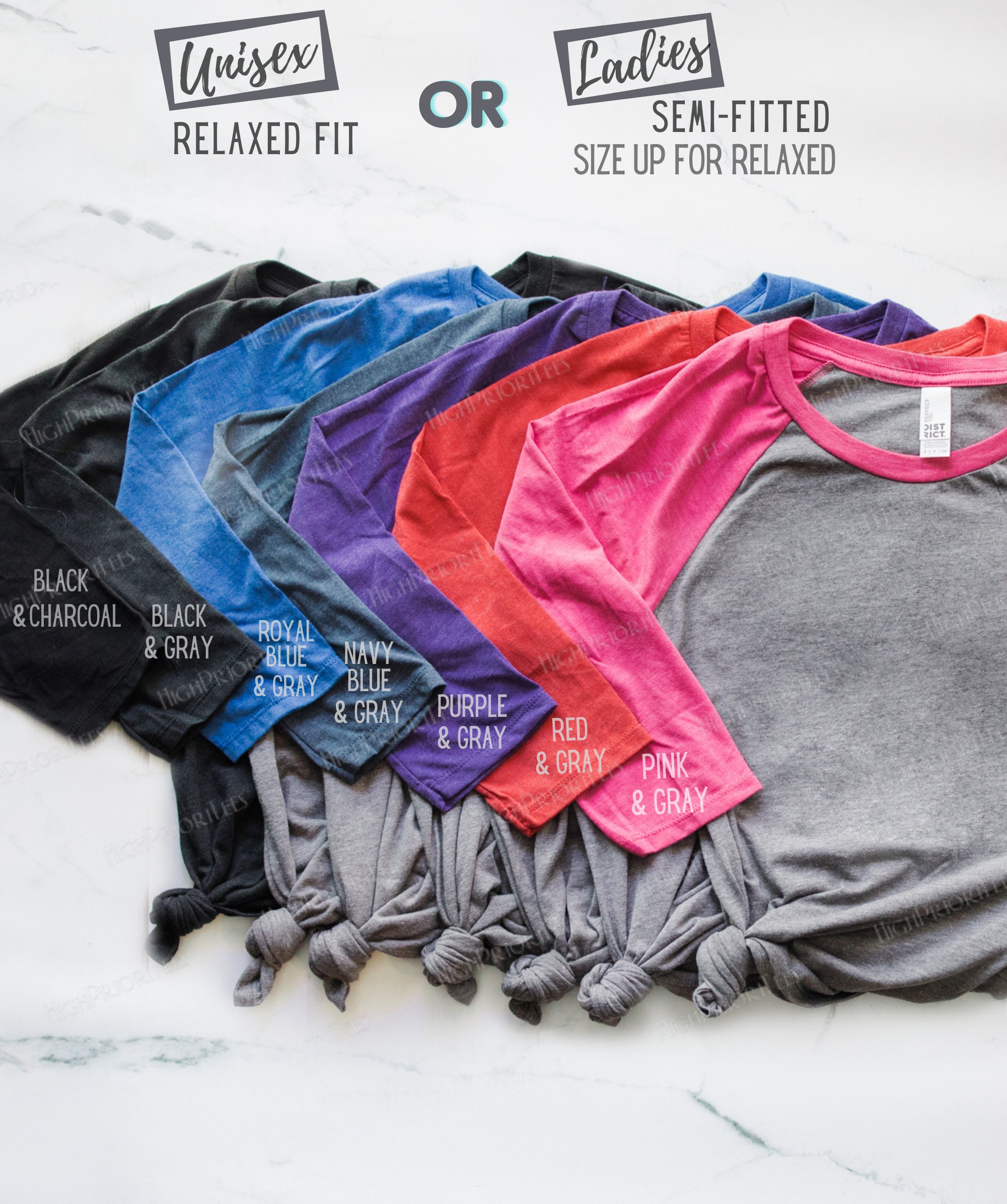 purple and grey raglan shirt