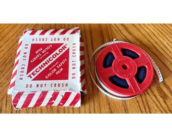 Film technicolor 8 mm vintage Maison-vidéo Movies Années 60 Silver City Oregon +