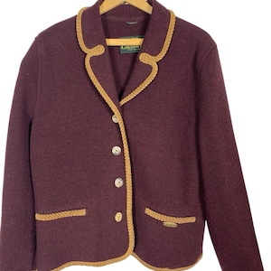 【GIESSWEIN】チロリアン wool jacket GIESSWEIN ボイルドウール チロリアンジャケット オーストリア