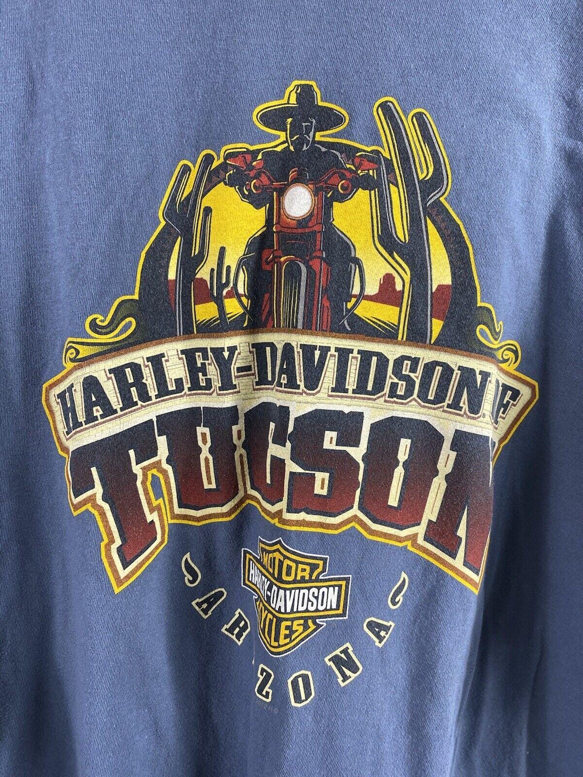 Harley Davidson T Shirt Size 3XL Mens Tucson Arizona Harley Davidson T Shirt Size 3XL Mens Tucson Arizona