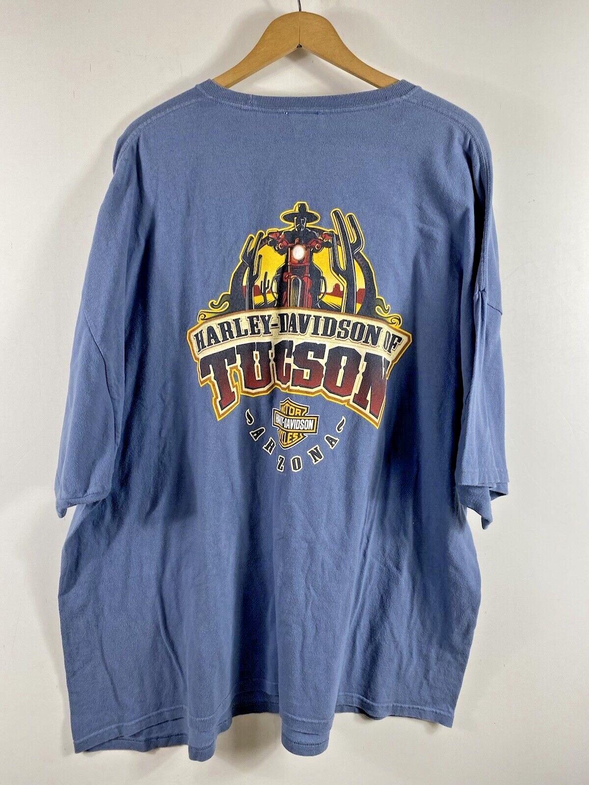 Harley Davidson T Shirt Size 3XL Mens Tucson Arizona Harley Davidson T Shirt Size 3XL Mens Tucson Arizona