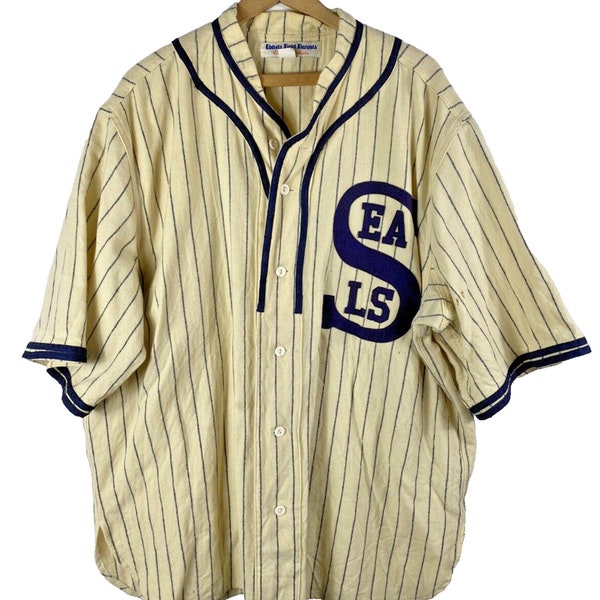 Ebbet Field Flannels Jersey XXL 1933 S.F. Seals Joe DiMaggio #10 Pinstripe Wool