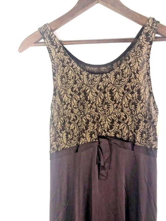 Shadowline Nightgown Small NEW Vintage 1960s Brown