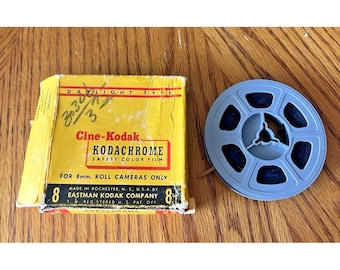 Appareil photo familial 8 mm Cine Kodak Kodachrome des années 50, Buhl Idaho vintage