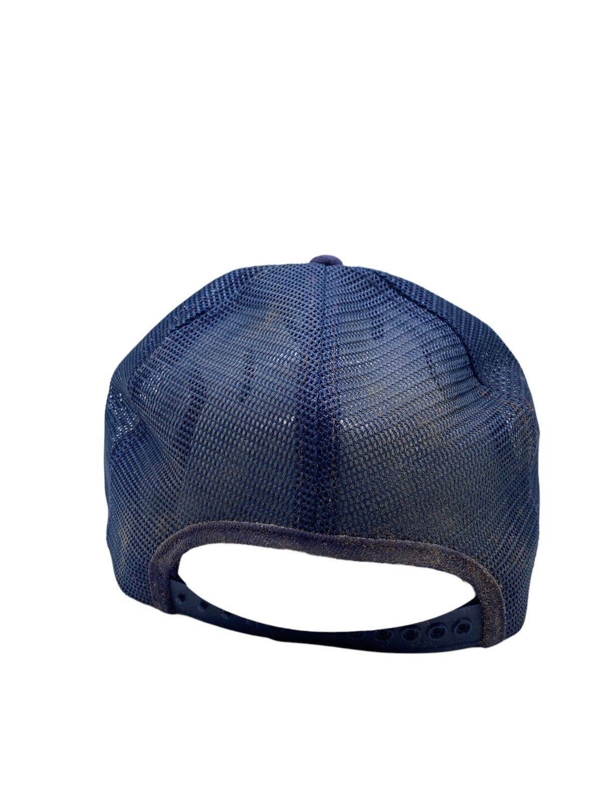 Vtg Conoco Patch Trucker Hat K Brand Products Snapback Patch