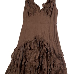 Brown Babydoll Dress - Etsy