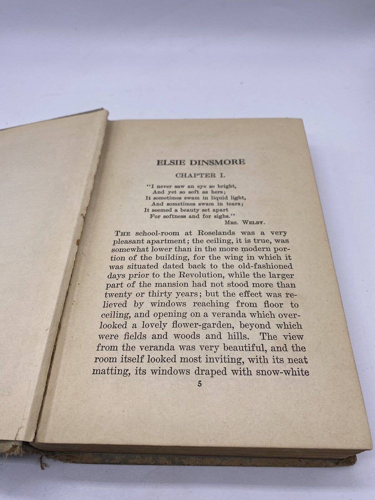Antique Elsie Dinsmore Book Early 1900s Martha Finley - Etsy