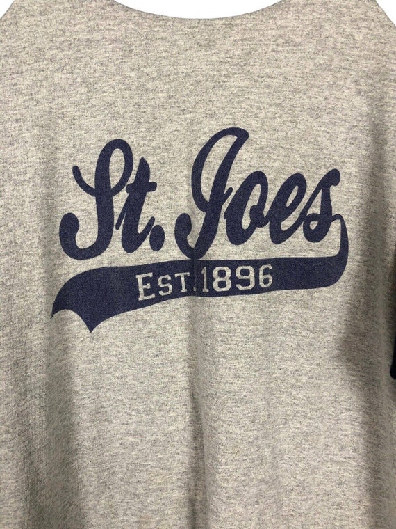 St Joe's T Shirt XL Champion St. Joseph's 3/4 Sle… - image 2