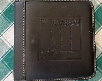 Simon & Garfunkel Old Friends in Concert CD Zip Around Case Collectible Black
