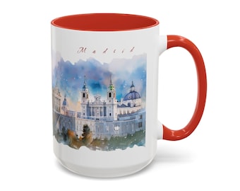 Madrid Kaffeebecher | Spanien | 11 Unzen & 15 Unzen