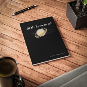 SOL SYSTEM 04 // Saturn Softcover Notebook A5