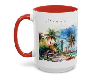 Miami Coffee Mug | Florida | 11oz & 15oz