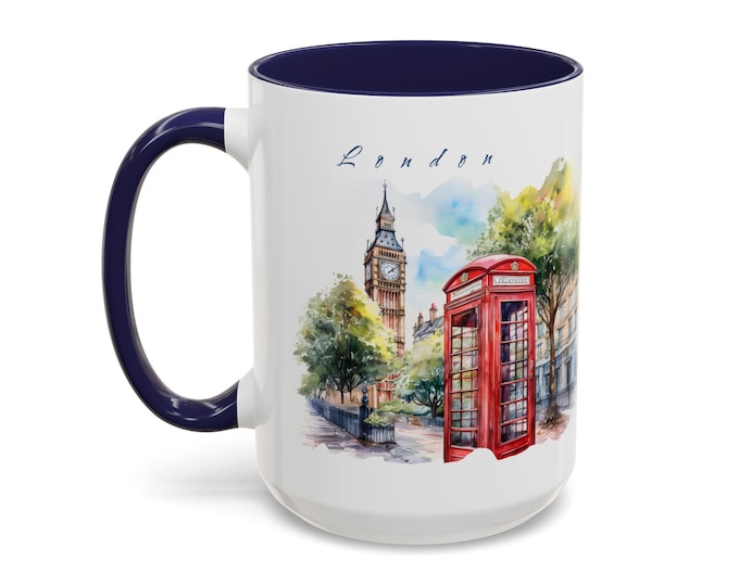 London Coffee Mug | England UK | 11oz & 15oz