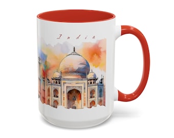 India Coffee Mug | Taj Mahal | 11oz & 15oz