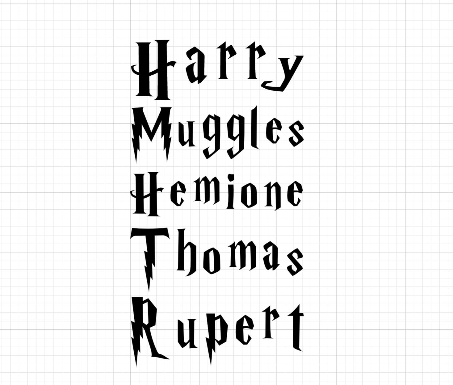 Harry Potter nombre vinilo nombre personalizado pegatina Etsy