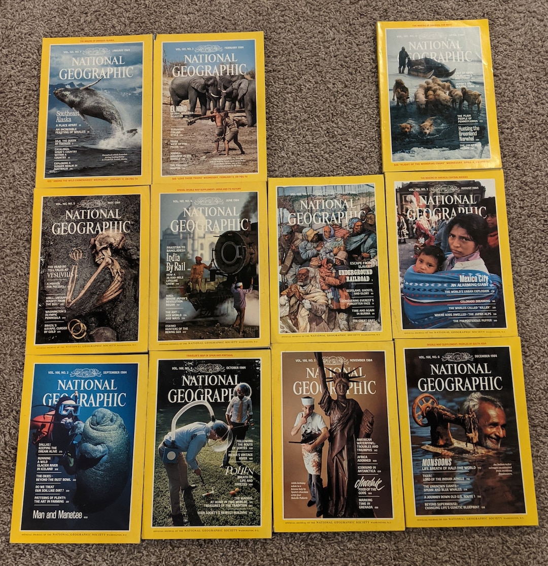ナショナルジオグラフィック英語版1984年 National Geographic - September 1984 - Vol. 166, No.3