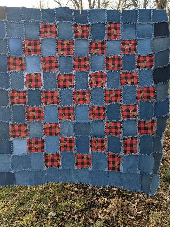 Denim Picnic Blanket Etsy Canada