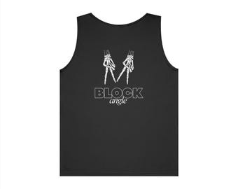 Camiseta sin mangas de voleibol con diseño de bloqueo angular / Regalo de voleibol para jugadores y entrenadores