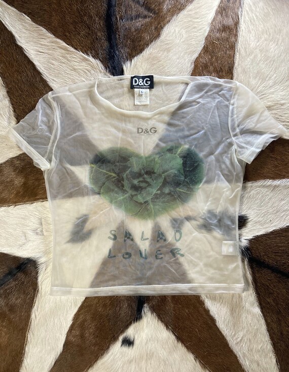 Vintage Extremely Rare Dolce & Gabbana Graphic Pri