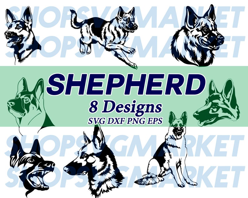 Shepherd Svg Dog Svg Shepherd Dog Svg German Shepherd Svg Etsy