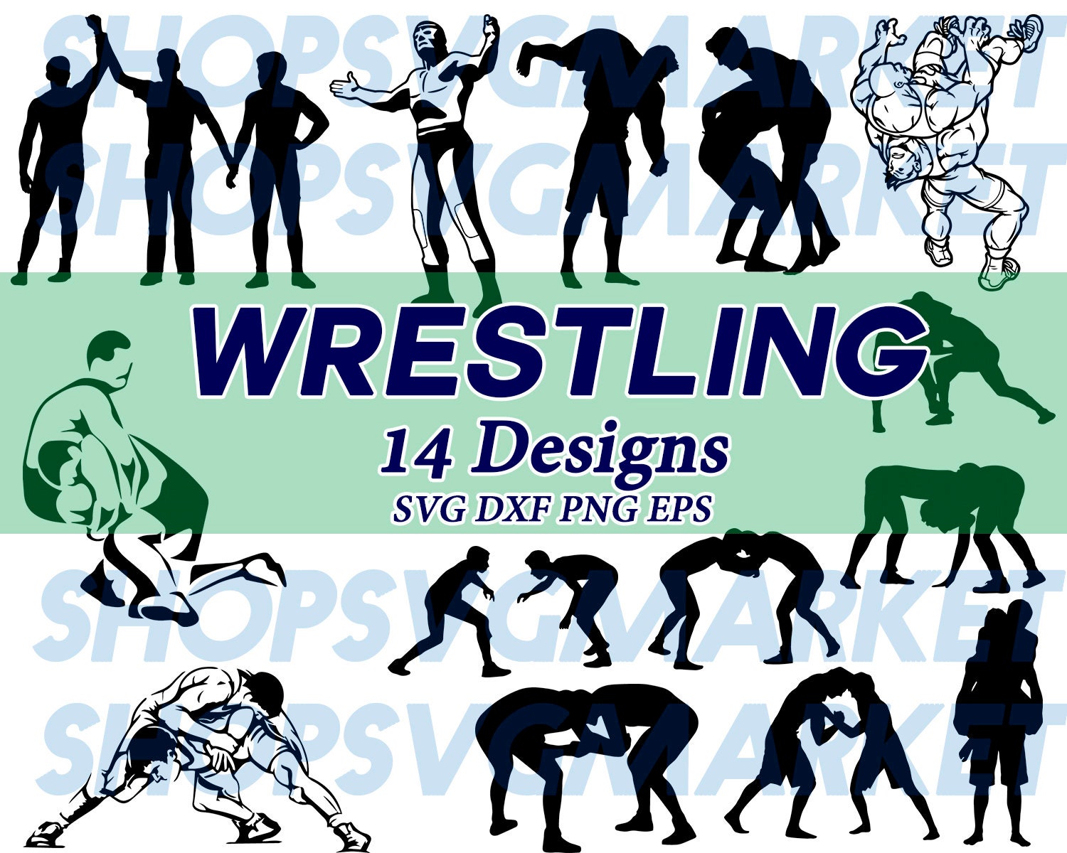 Wrestling svg wrestler svg fighting svg exercise svg Etsy