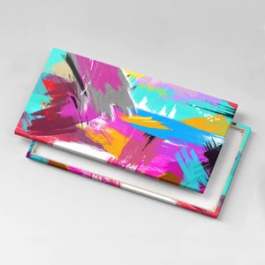 Abstraction brush movements Canvas, Wall Art Picture, Pink Wall Decoration, Abstraction Canvas Art