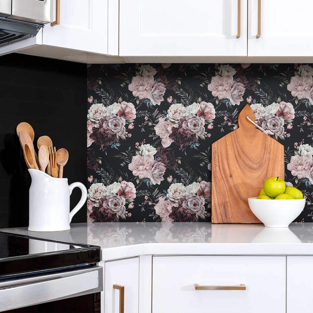 Sticker Decorative Panel Colorful Flowers Panel Stickers, Self Adhesive Panels, Flowers Panel ...