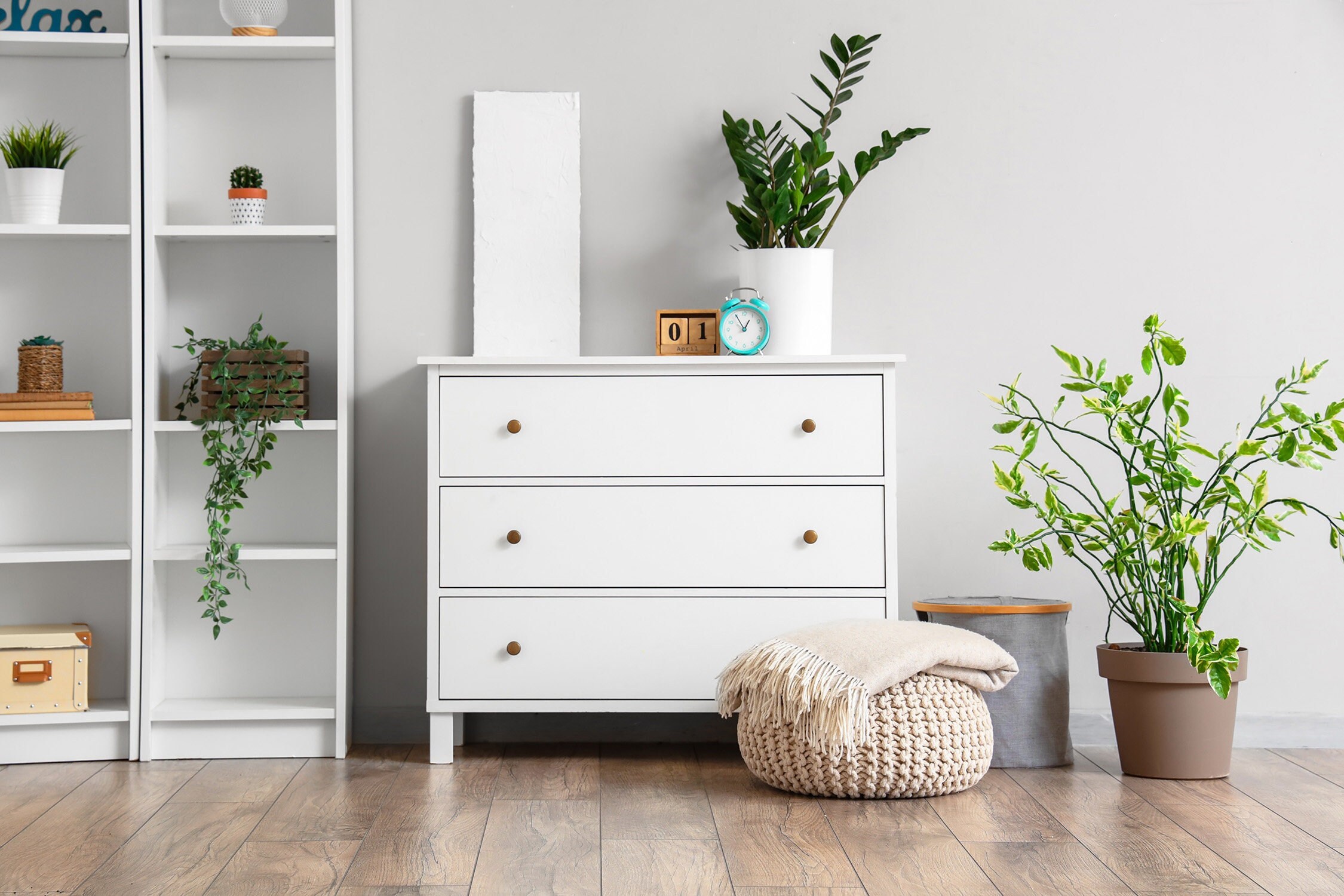 Placage de meubles blanc, Feuilles adhésives texturées, Revêtement de meuble unie, Décalcomanies pour meubles blancs, Sticker imperméable