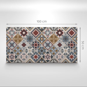 Wooden Lamellas Panel Stickers, Removable Panels, Texture Panel Stickers, Brown Decal Decoration, Kitchen Panel Stickers image 5