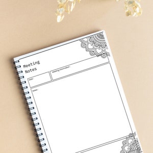 Note Taking Coloring Pages