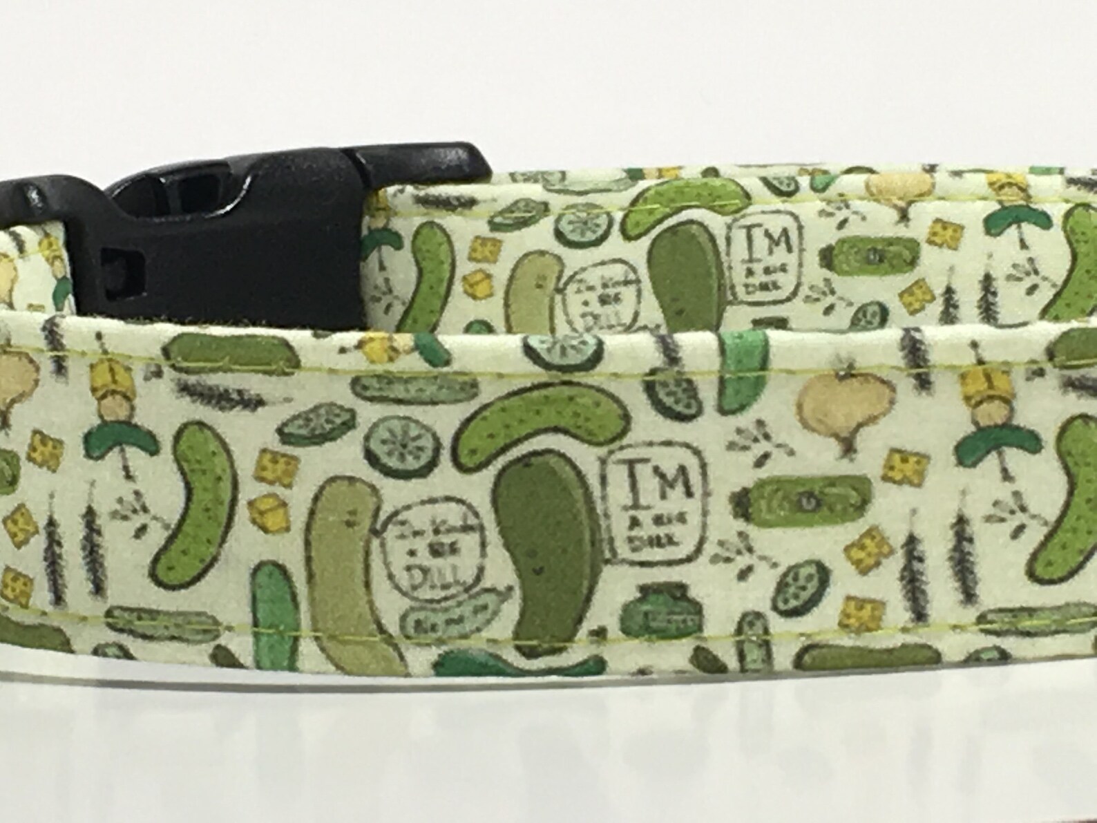 Dog collar pickle collar I'm a Big Dill collar Etsy