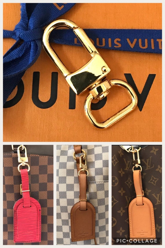 Luggage Tag Swivel Hook for Louis Vuitton Bag Charm Purse | Etsy