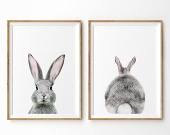 Print rabbit | Etsy