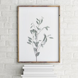 Set of 3 Prints Modern Farmhouse Print Botanical Wall Art Kitchen Wall Art Prints Printable Wall Art Lavender Print Affordable Wall Art image 3