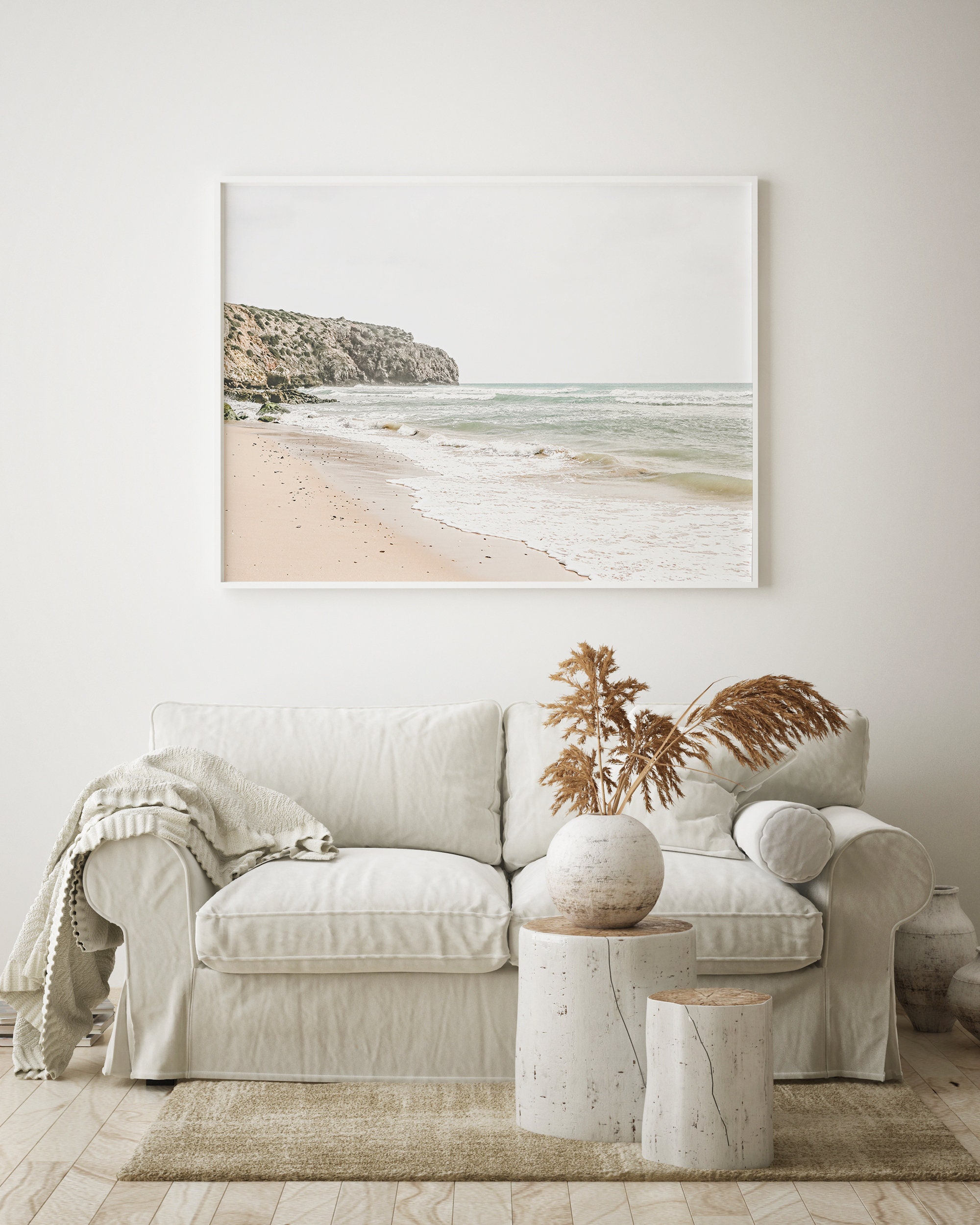 Middle Of Nowhere Decor  30x40 Canvas Beach Shade Wall Art In