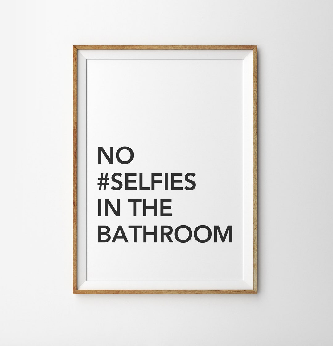 Bathroom Wall Art Funny Bathroom Quote Printable Quote Printable Art No ...