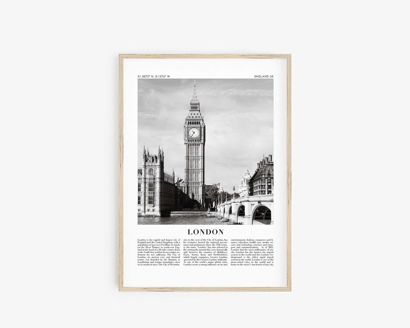 Travel Poster Set. Black and White Travel Print Set of 6. New York City ...