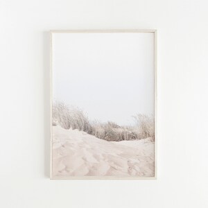 Beach Grass Set of 3 Prints Coastal Decor Beach Wall Art Neutral Print Set Modern Coastal Farmhouse Large Wall Art Printable Poster Print image 6