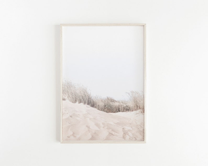 Beach Grass Set of 3 Prints Coastal Decor Beach Wall Art Neutral Print Set Modern Coastal Farmhouse Large Wall Art Printable Poster Print image 6