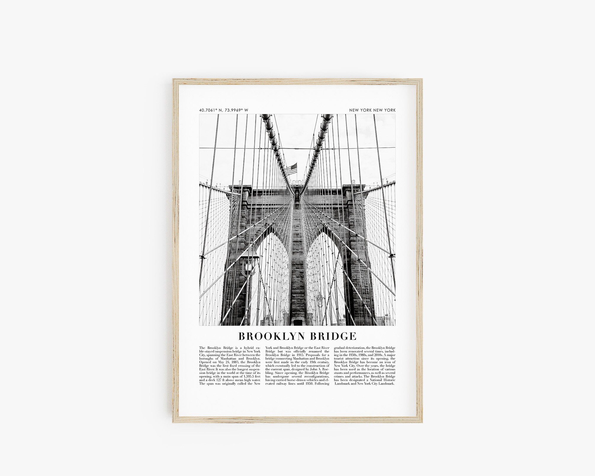 New York City Travel Poster Set Black and White Travel Print Set of 3 ...