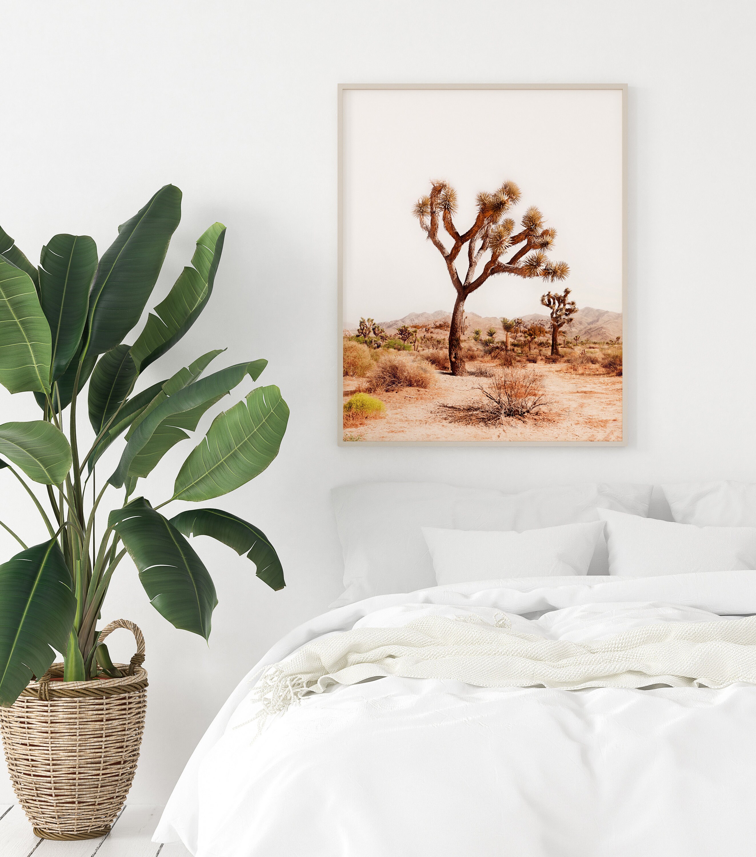 Desert Print Joshua Tree Printable Art Southwestern Decor Bohemian Wall ...