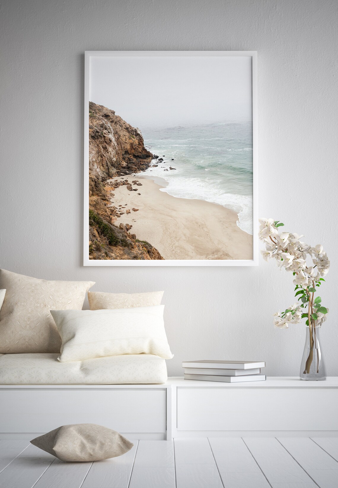 Coastal Wall Decor Beach Wall Art Farmhouse Coastal Decor Neutral Print ...