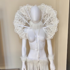 Gonna con frange in pelle, gonna con frange in pelle, gonna con frange in similpelle