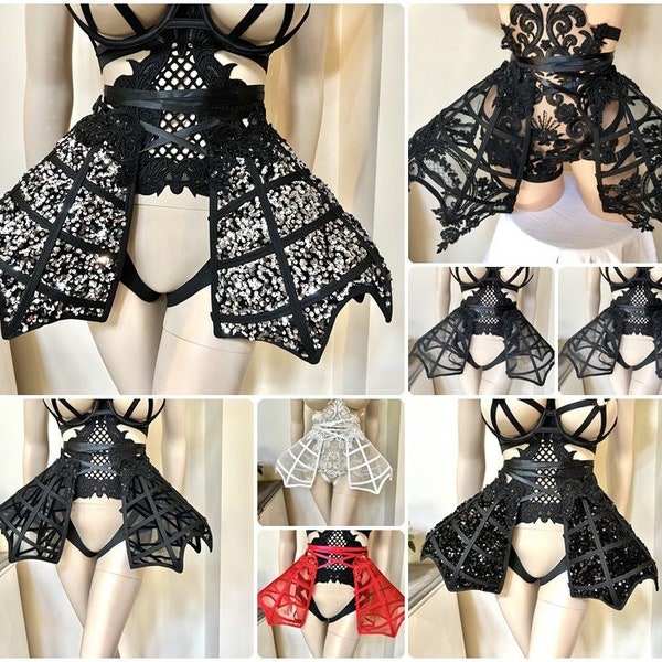 Pannier skirts , cage skirts , hips skirts for hips,vampire look