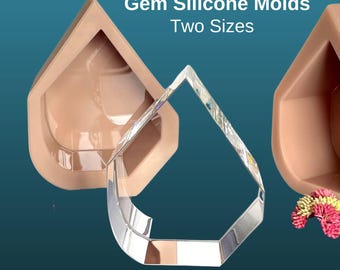 Gem Deep casting mold, Large Silicone, High quality silicone, Professional Shiny molds, Deep Casting Molds