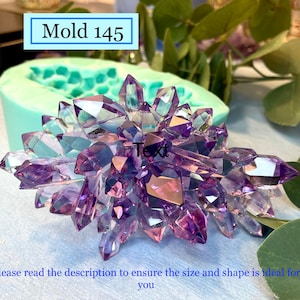 Crystal Cluster Silicone Mold - Resin Mould 145